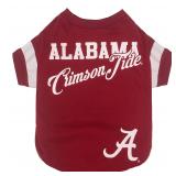 NCAA Alabama Crimson Tide T-Shirt for Dogs &...