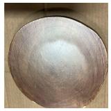 Creative Co-Op Round Wood Pedestal, 11", Dark...