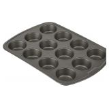 GoodCook Everyday Nonstick Steel Muffin Pan, 12...