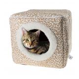 Cat Pet Bed Cave- Indoor Enclosed Covered...