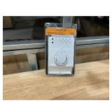 Cadet BTF2W - Built-in Baseboard Thermostat, White