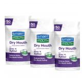 SmartMouth Dry Mouth Mints 50 Ct 3-Pk