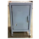 Rolling Metal Cabinet - Storage, Locking Door,...
