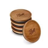 Ball® Jar Lids, 5 Pack Ball Jar Wooden Storage...