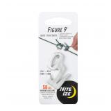 Rope Tightener, 1-1/2 in., Aluminum, Silver