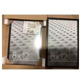 americanflat 8x12 Picture Frame - Black Picture...