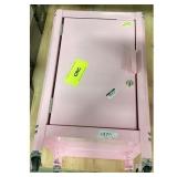 Metal Rolling Dorm, Metal, Rolling, Pink