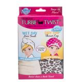 Turbie Twist Super Absorbent Hair Towel & Dry...