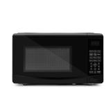 [0.7 Cubic Feet Countertop Microwave in Black...