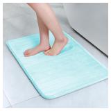 SWEMSTAR Light Grey Memory Foam Bath Mat $23.99