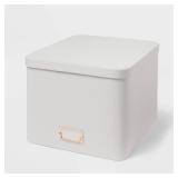 Brightroom Ivory Fabric Box 10H 13W