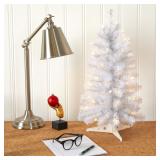 2ft. White Artificial Christmas Tree with 35...