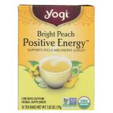 Yogi Teas,Herbal Supplement Bright Day Peach...