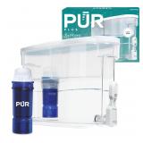 PUR PLUS 30-Cup Water Filter Dispenser with 1...