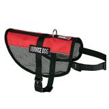 Dogline Service Dog Vest, 17 by 21-Inch, Red