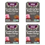 Yogi Tea Cranberry Spice Positive Energy -...
