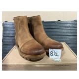 Sorel Ankle Boots - Leather, Side Zip, Size 8.5