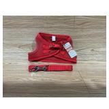 FIDA Dog Harness, Small - Red, Mesh, Leash...
