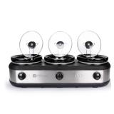 TRU 1.5-qt Triple Buffet Slow Cooker