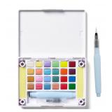 SAKURA Pocket Set Koi Watercolor Kit, 24 Colors...