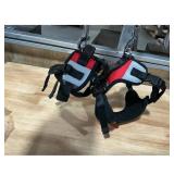 Dog Harness, Size S, Red, Reflective