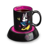 Disney DMG-18 Minnie Mouse Mug Warmer, Black/Pink