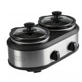 TRU Double Slow Cooker by Select Brands -...