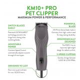 Wahl Pro Animal KM10+ Corded Clipper - New #10...