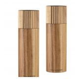 Cole & Mason 7" Galloway Ribbed Acacia Gift Set...