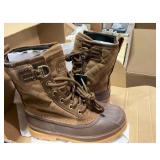 Sorel Boots, Winter, Quilted, Lace-Up, Brown
