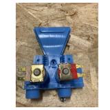 Blue Dual Solenoid Water Inlet Valve