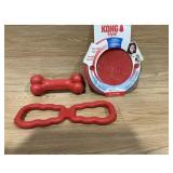 KONG Flyer, Flexible, Durable, Soft Catch, Red