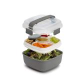 Goodful Stackable Lunch Box Container, Bento...
