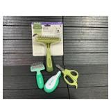 Safari Dog De-shed Rake Kit