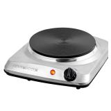 OVENTE Electric Countertop Single Burner, 1000W...