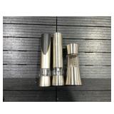 Cole  Mason Stainless Steel Salt  Pepper Grinders