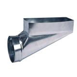 Master Flow Heating Vent End Register Box 12x4-6in