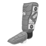 G-Form Batters Leg Guard Silver Adult RH