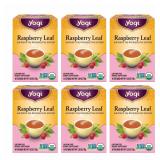 Yogi Raspberry Leaf Tea 16 Ct 6 Pk