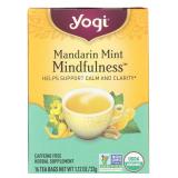 Yogi Organic Mandarin Mint Tea 16-Ct