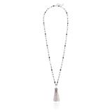 Nine West 36 Beaded Tassel Necklace