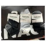 Feetures Plantar Fasciitis Socks Large 3pk