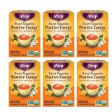 Yogi Sweet Tangerine Energy Tea 16 Bags 6 Pk