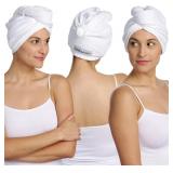 Turbie Twist Cotton Hair Towel 3-Pack