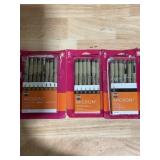 Sakura Micron Pen Set Assorted Nibs