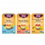 Yogi DeTox Tea Variety 16ct 3 Pack