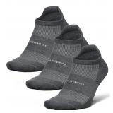 Feetures Max Cushion Ankle Socks M