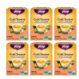 Yogi Cold Season Tea 16 Bags 6 Pk