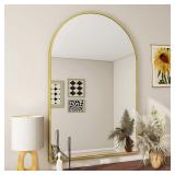 24 in. W X 36 in. H Arched Framed Wall Bathroom...