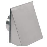 Broan 643 8" Round Duct Aluminum Wall Cap with...
